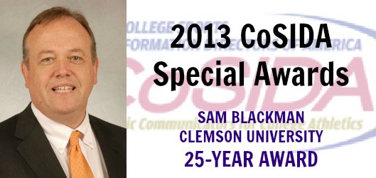 Special Awards Salute: Clemson University's Sam Blackman, 25-Year Award recipient
